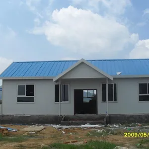 Duplex Prefab Housesl Cách Điện Bảng Điều Chỉnh Bộ Dụng Cụ Nhà Chi Phí Thấp Đúc Sẵn Nhà Ánh Sáng Thép Prefab Bunkhouse