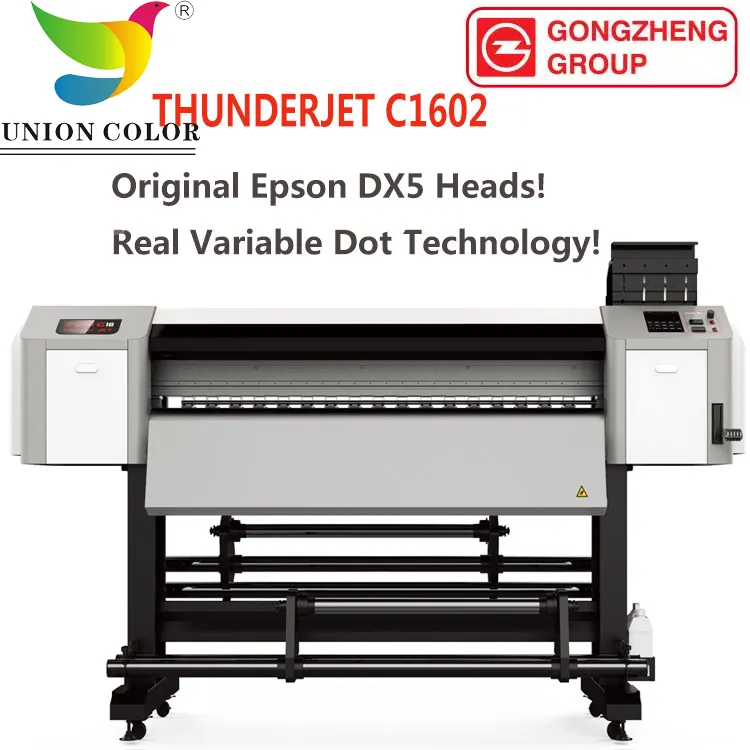 Экосольвентный принтер gongzheng thunderjet R1602 с головкой 1/2 xaar