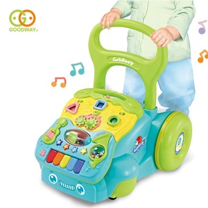 GOODWAY Carrello Musicale Multifunzionale per l'Apprendimento Precoce, Passeggino e Girello per Bambini - Product Image 2