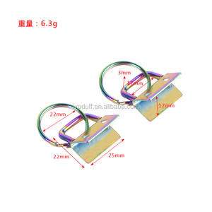 Ivoduff-Llavero de <span class=keywords><strong>Color</strong></span> arcoíris de 25MM, llavero con 1 escupir - Product Image 4