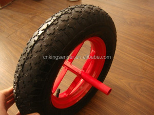 Carretilla de rueda galvanizada y de color de 75 L, carretilla simple - Product Image 5