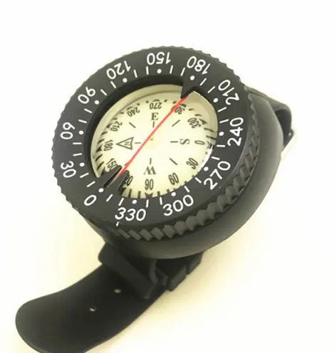 new outdoor waterproof professional diving compass wrist compass