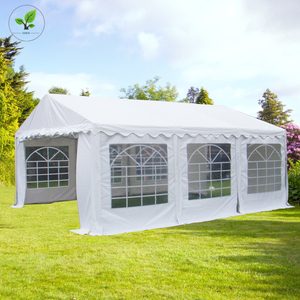 Tentes de fête extérieures en PVC de style premium, blanches, 4x6m, avec cadre galvanisé, sortie d'usine - Product Image 2