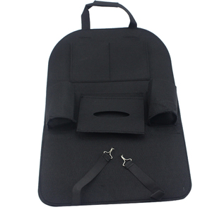 Bolsa de almacenamiento de asiento trasero de coche, organizador lateral de fieltro, nuevo diseño, precio al por mayor - Product Image 3