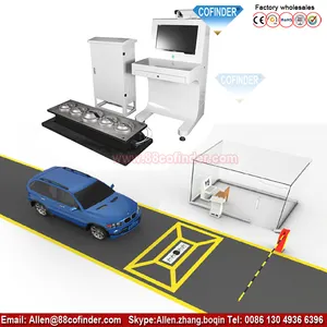 Sistemi di sicurezza in Fabbrica impianti scanner automatico sotto controllo del veicolo Cofinder UVSS