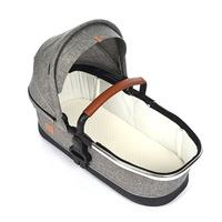 Poussette pliable pour bébé, légère, 3 en 1, vente en gros, EN1888
