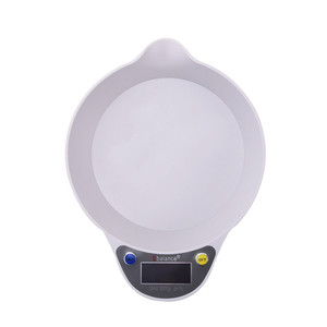 OEM 5KG/1G Pantalla LCD Digital Verde Electrónica Cocina Comida <span class=keywords><strong>Dieta</strong></span> Escala Postal Herramienta de peso con bandeja - Product Image 3