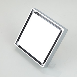 10X10 Cm Chống Mùi Hôi Thiết Kế Bê Tông <span class=keywords><strong>Tile</strong></span> Insert Brass Vô Hình Thoát Nước Sàn - Product Image 6