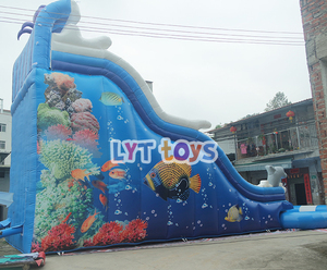 Big Trẻ Em Octopus Thể Thao Khổng Lồ <span class=keywords><strong>Inflatable</strong></span> Trượt Nước Với Hồ Bơi Cho Người Lớn - Product Image 5
