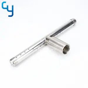 Sanitary stainless steel 304 DN25 T shaped tank cleaner , spray cleaning ball