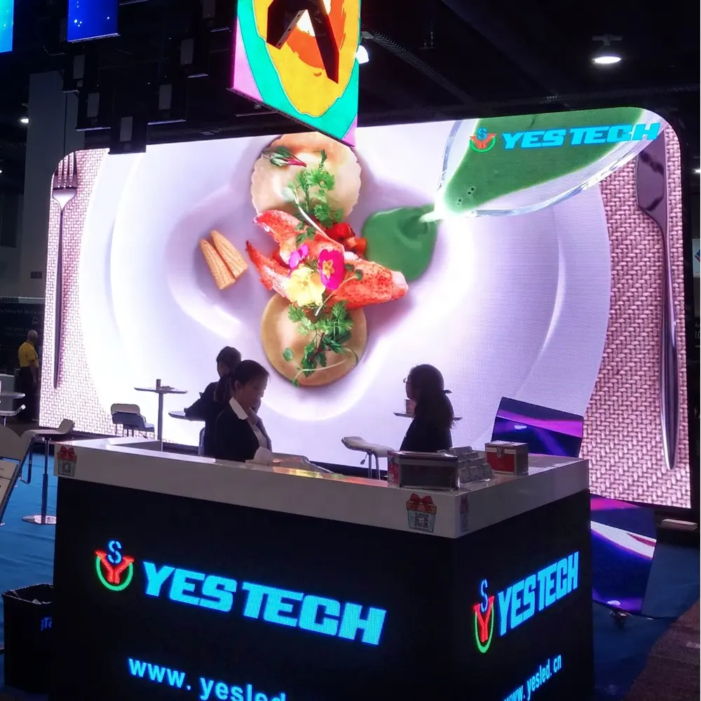 Yestech estúdio de tv hd 3.9mm, tela led, preço de placa de bilhar, quente na china