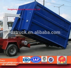RHD Dongfeng Roll Container Truck 9tons , <strong>Hook</strong> <strong>Lifter</strong>, <strong>Hook</strong> Lift Truck 10cbm for Sale