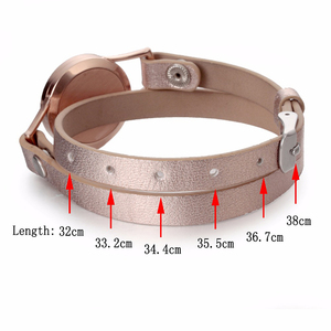 <span class=keywords><strong>Bracelet</strong></span> diffuseur d'huiles essentielles en <span class=keywords><strong>cuir</strong></span> à double couche Arbre de vie - Product Image 2