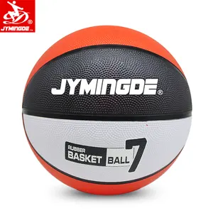 individuelles logo bedruckter gummi-korbball massenware ballon-basketball größe 7