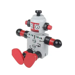 Brinquedo japonês robôs de madeira, brinquedos educativos