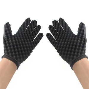 Guantes de esponja trenzada con forma de Fir Afro, cepillo de rizos, herramienta para trenzar el pelo - Product Image 1