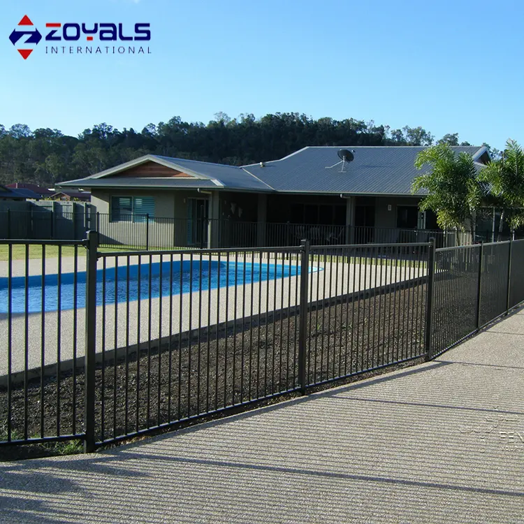 Fabrika özelleştirilmiş havuz çit açık dekoratif alüminyum yüzme havuz çiti panelleri