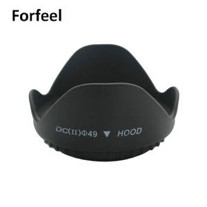 Forfeel <span class=keywords><strong>Prix</strong></span> d'usine en gros Pare-soleil professionnel pour objectif photo 49-82mm en forme de fleur, fabriqué en Chine - Product Image 5