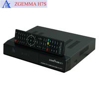 2 * DVB-S2X + DVB-T2/C Triple Tuners 4K UHD TV Box Linux OS E2 ZGEMMA H7S Avec Fonctions Ci + OScam