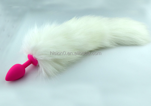 Butt <span class=keywords><strong>Plug</strong></span> <span class=keywords><strong>in</strong></span> silicone <span class=keywords><strong>con</strong></span> la <span class=keywords><strong>Coda</strong></span> Del Sesso Divertenti Giocattoli Anali per le Donne e Gli Uomini nel 3 Formati - Product Image 4