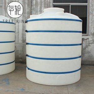Tanques de Almacenamiento de Líquidos Químicos Verticales de Plástico Resistentes a los Rayos UV de 4T para Uso Industrial, Transporte de Líquidos - Product Image 5