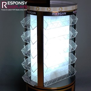Acrylic tầng thường vụ hiển thị tủ với có thể khóa cửa cho kính mát bán lẻ Showcase sang Trọng Quang cửa hàng tổ chức - Product Image 6