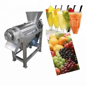 Comercial Laranja Maçã Fruta Parafuso Imprensa Juicer Extrator De Leite De Coco Suco Que Faz A Máquina