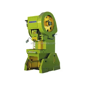 Kecil Tekan J23-25T Lembaran Logam Bekerja Machinery Turret Iron Mekanis Punching Mesin