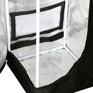 <span class=keywords><strong>Serre</strong></span> hydroponique 150*150*200cm boîte de culture de graines d'horticulture 5X5ft 600D tente de culture - Product Image 2