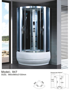 Combinazione Vasca e <span class=keywords><strong>Doccia</strong></span> ad Angolo/Piccola Vasca ad Angolo con <span class=keywords><strong>Doccia</strong></span>/Vasca da Bagno con <span class=keywords><strong>Doccia</strong></span> Walk-in - Product Image 2