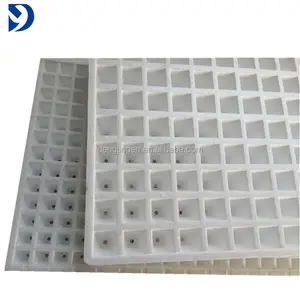 Agriculture and aquaponics use waterproof white color 198 seedling trays foam