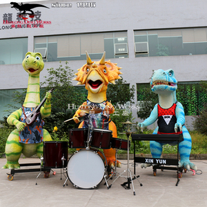 Banda de dinosaurio de dibujos animados Animatronic para <span class=keywords><strong>parque</strong></span> de <span class=keywords><strong>dinosaurios</strong></span> - Product Image 6