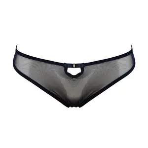 ODM OEM Ladies transparent panties womens sexy inner wear plus size underwear bikini panty