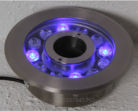 Lampe de fontaine à jet 3 en 1, remplissage en résine IP68, étanche, trois pièces, avec commande IC intelligente, pilote de courant Constant