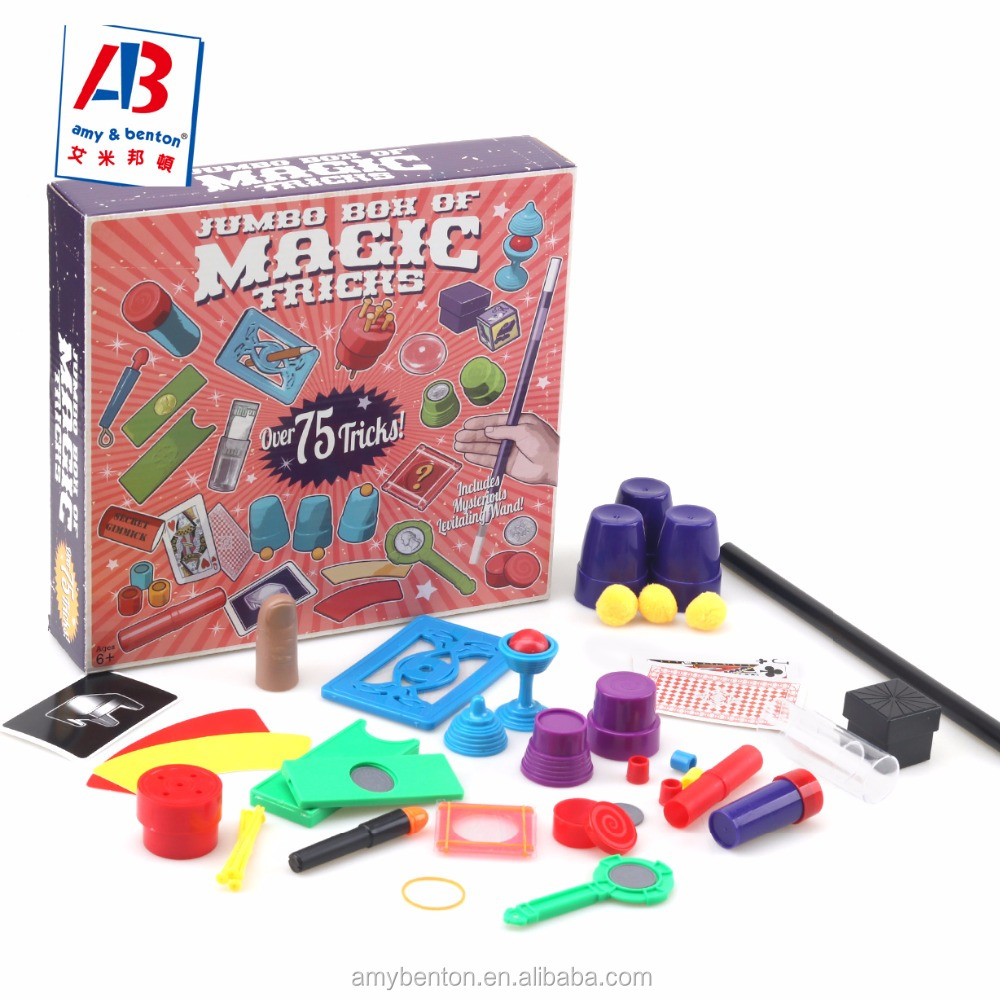 Migliore di Vendita di Magic Trucco Kit Spettacolare Giocattoli Per Bambini Classico Spettacolo di Magia Set di Giochi