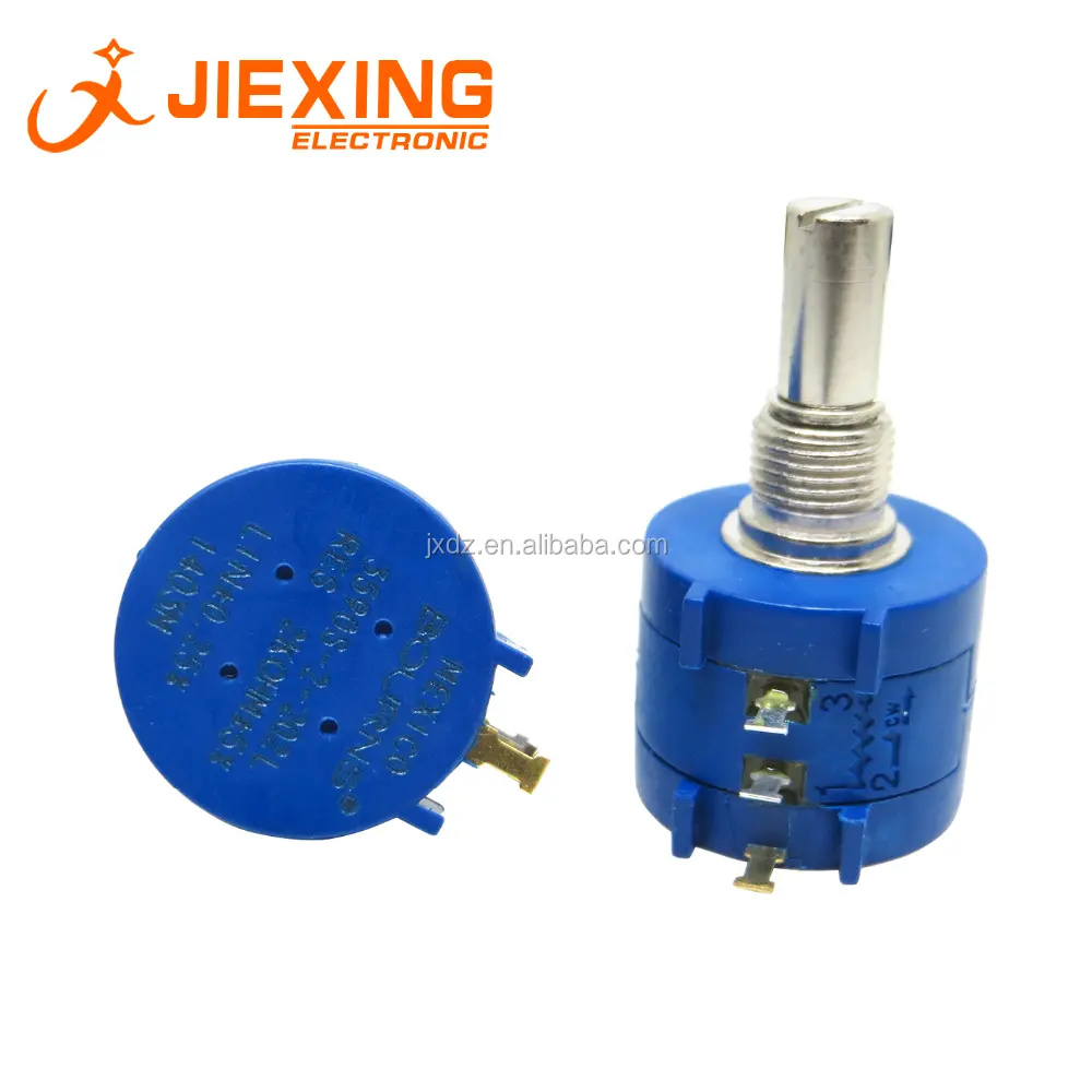 3590S-2-202L 3590S 2K OHM Chiết Áp Đa Chiều Chính Xác 10 Biến Điện Trở Có Thể Điều Chỉnh