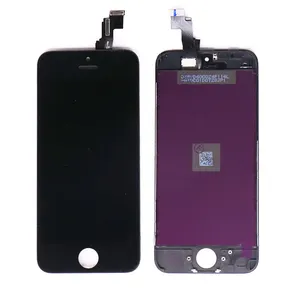 100% marca nueva para iPhone 5S 6 4S 5C LCD de pantalla táctil asamblea de pantalla LCD para iPhone 5C pantalla