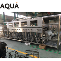 Máquina Automática para Lavar y Llenar Barriles Nuevos y Reciclados de 5 Galones (18,9 Litros) con Línea de Llenado de Agua