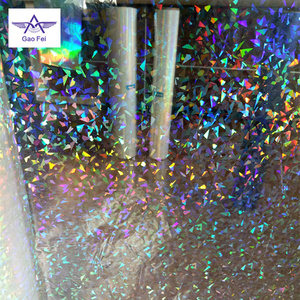 <span class=keywords><strong>Film</strong></span> Laminasi Termal Holografik Transparan Pola Pilar Pelangi Transparan Ukuran Gulungan Kustom untuk Laminasi Karton - Product Image 5