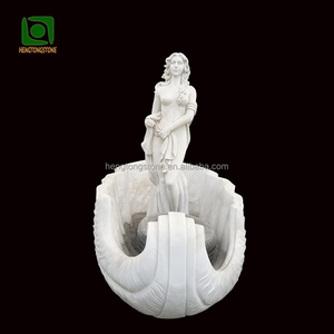 <span class=keywords><strong>Giardino</strong></span> decorativo in marmo bianco naturale nuda statua della signora <span class=keywords><strong>pietra</strong></span> scolpita <span class=keywords><strong>fontana</strong></span> <span class=keywords><strong>di</strong></span> acqua - Product Image 1