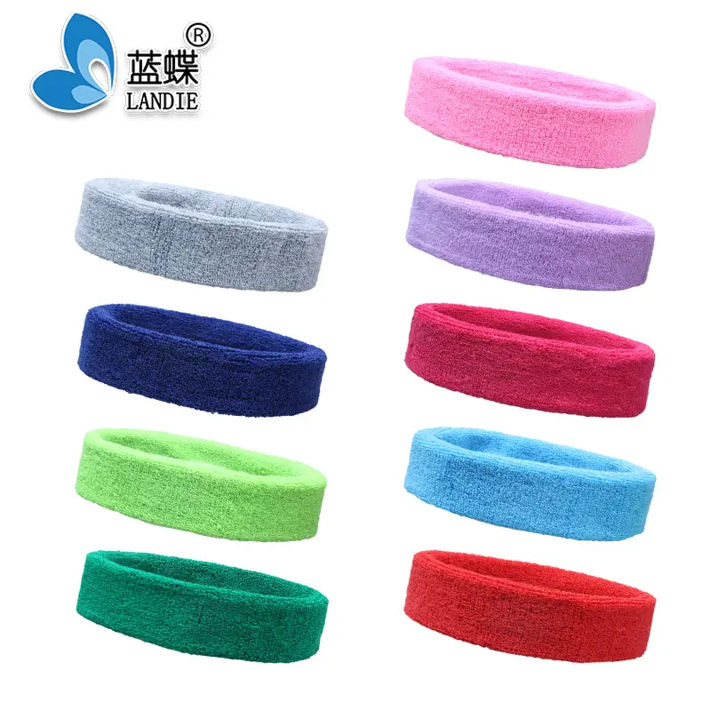 Grosir Adjustable rainbow headband yoga headband