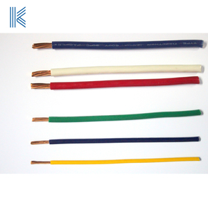 ลวดทองแดงที่เป็นของแข็งพีวีซีหุ้มฉนวนสายไฟประเภทต่างๆ Electrical16 AWG 300/500V <span class=keywords><strong>THW</strong></span> - Product Image 1