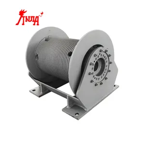 Tambour simple 10000/11000/12000 lb livres 5T 5000kg treuil hydraulique pour tracteurs/ancre/pelle/crevettier/filet de pêche