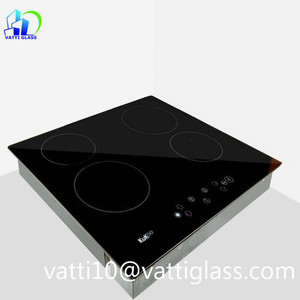 Piano Cottura a Induzione in Vetroceramica Nero - Product Image 1