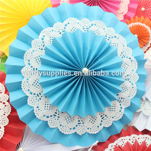 Hood fans DIY scenario from the wedding hall backgound paper decorations - Product Image 1