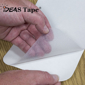 Cinta DE SEGURIDAD antideslizante transparente para peldaños de escalera de 4 "* 24" para interiores, exteriores, <span class=keywords><strong>PEVA</strong></span> - Product Image 1