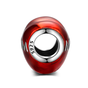 Commercio all'ingrosso fai da te 925 in argento Sterling a forma di cuore ciondoli per la <span class=keywords><strong>festa</strong></span> <span class=keywords><strong>della</strong></span> <span class=keywords><strong>mamma</strong></span> per il braccialetto - Product Image 2