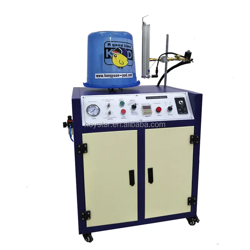 Cylinder Surface Flame Treatment/Curing Machine For pp/pe