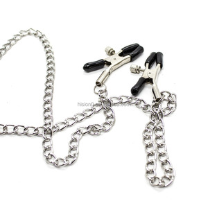 BEN FATTO Uomo Maschio Freddo Erotico Giocattolo Divertente Cintura In Pelle Nera Pinza Capezzolo Con O Ring Cock Ring - Product Image 4