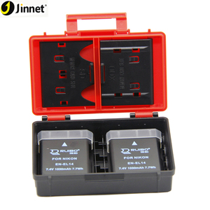 กล่องใส่แบตเตอรี่กล้อง RUIBO สำหรับ Nikon <span class=keywords><strong>EN</strong></span>-EL14 <span class=keywords><strong>EL14A</strong></span> และการ์ด SD การ์ด CF กล่องใส่การ์ดหน่วยความจำอเนกประสงค์ - Product Image 3